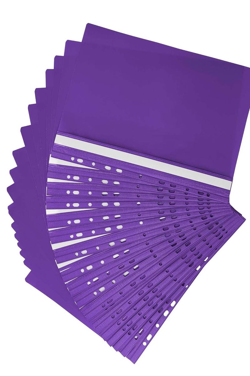 بريما مجلد مشروع A4 (12 قطعة)، ملفات تقارير بلاستيكية ثنائية الشق، مجلدات ملفات مستندات مشروع تقرير A4، مجلد مشروع عرض تقديمي للمكتب