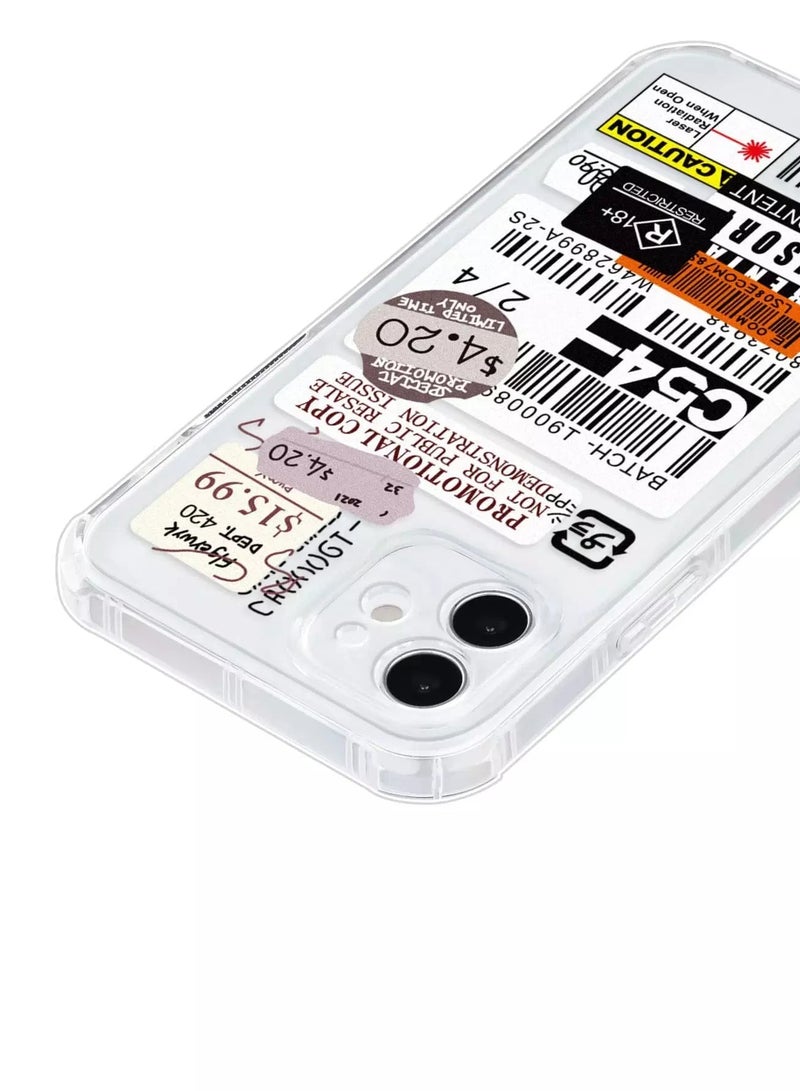 Mix Tag Clear Case Compatible With iPhone  - Image 3