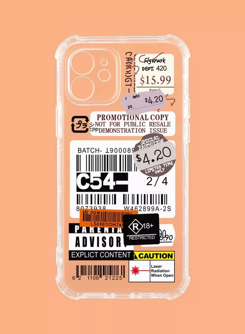 Mix Tag Clear Case Compatible With iPhone  - Image 2