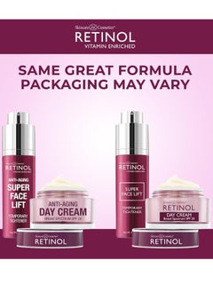 RETINOL Retinol Super Face Lift - Visibly firms and tightens for a lifted, younger look. Infused, with Vitamins C & E + Retinol Anti-Aging Day Cream Broad Spectrum SPF 20 Moisturizes & Reduces Fine Lines  - Image 3