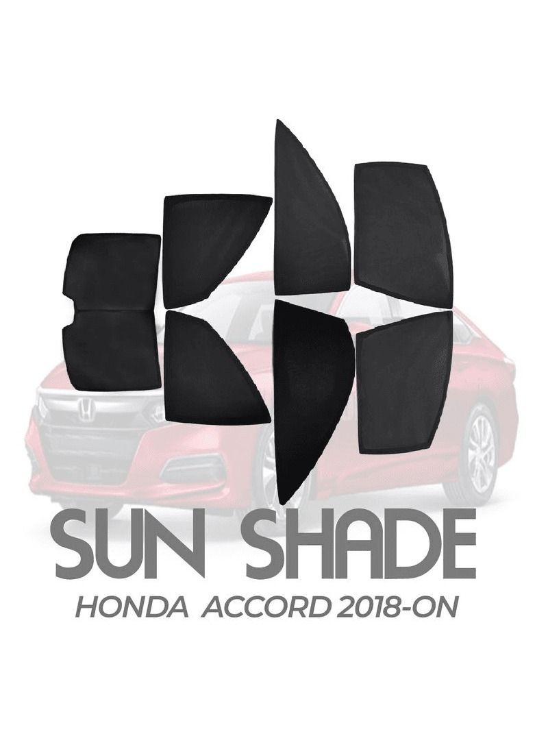 Honda Car Sunshade All Side Sunshade UV and Heat Protection Front Back Sides Sun Shades High Quality For HONDA  ACCORD 2018-ON - Image 1