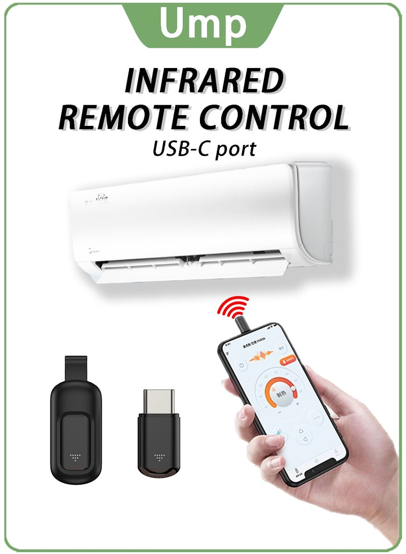 Ump Universal Type-C IR Remote Control for Smartphones  Compact and Portable. Compatible with a Wide Range of Home Appliances. - Image 1