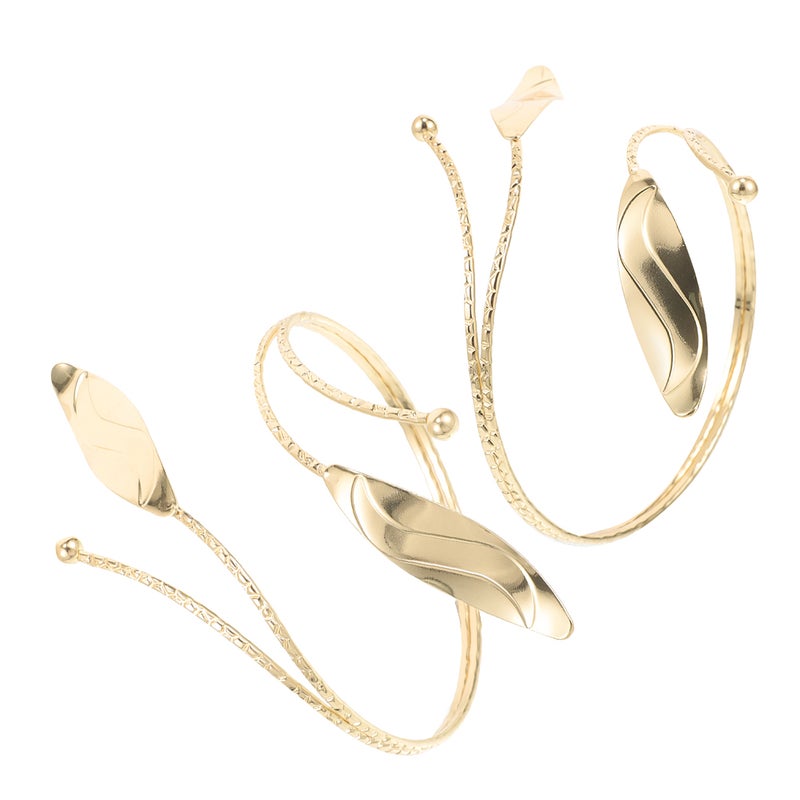 2pcs Metal Curtain Tiebacks: Decorative Leaf Curtain Holdbacks - Nordic Style Drapery Holders For Living Room Bedroom - Image 2