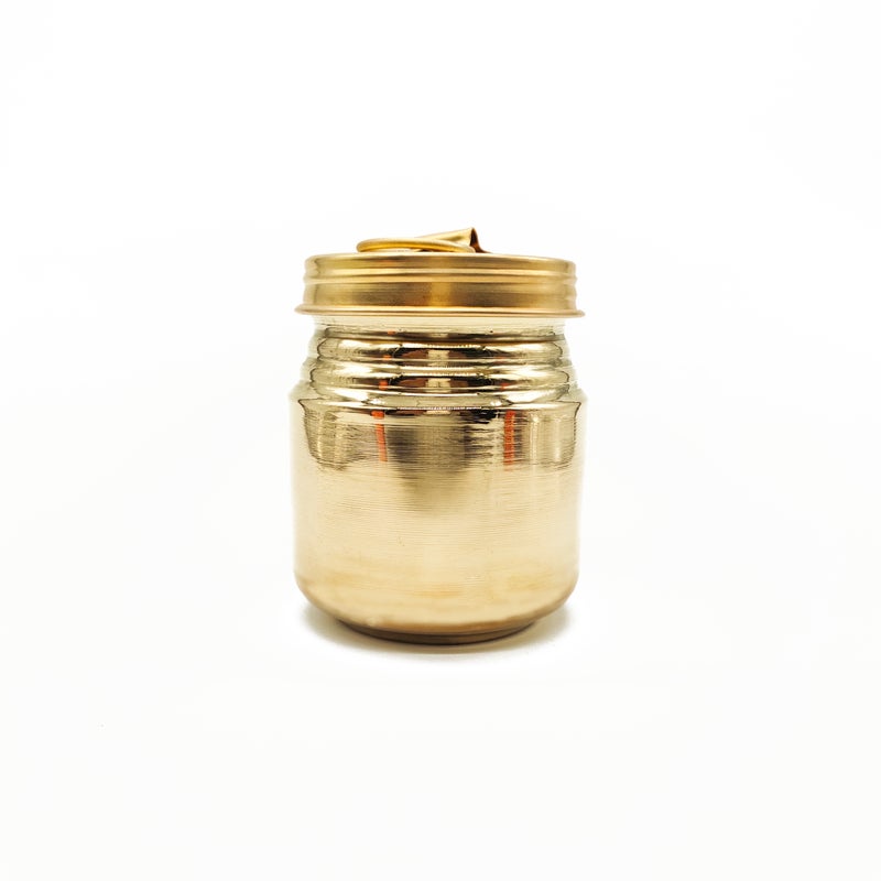 DOKCHAN Pure Brass Gangajali Kalash - 7.6cm