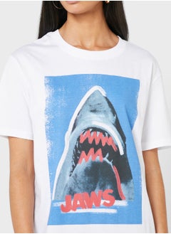 DIFUZED Universal - Jaws - Women's Short Sleeved T-Shirt  - Image 3