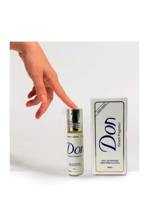 Don French Fragrance Roll-On Perfume Alcohol Free 6 ML - Image 2