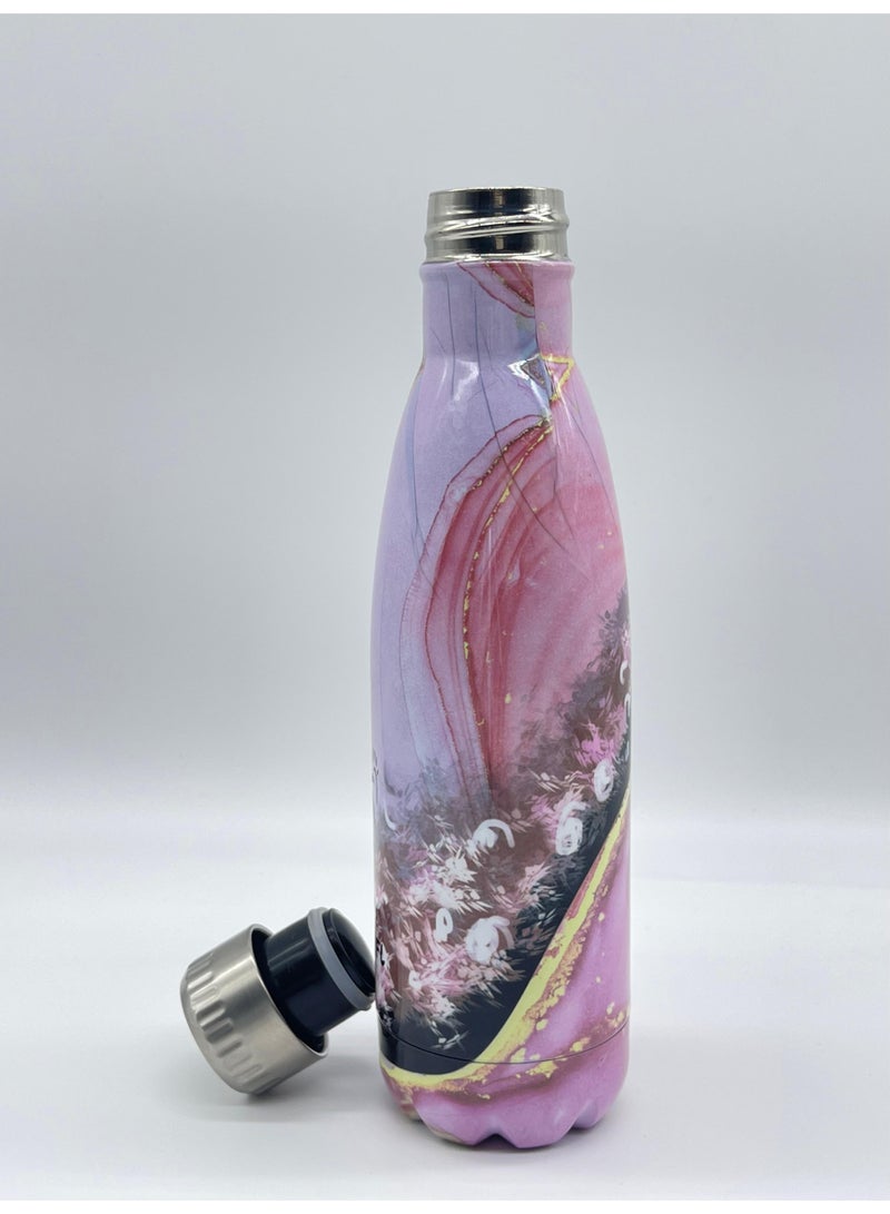 OGS 500ml Stainless Steel Water Bottle – Keeps Drinks Cold for 24h & Hot for 12h | Elegant, Leak-Proof & Portable - Image 2