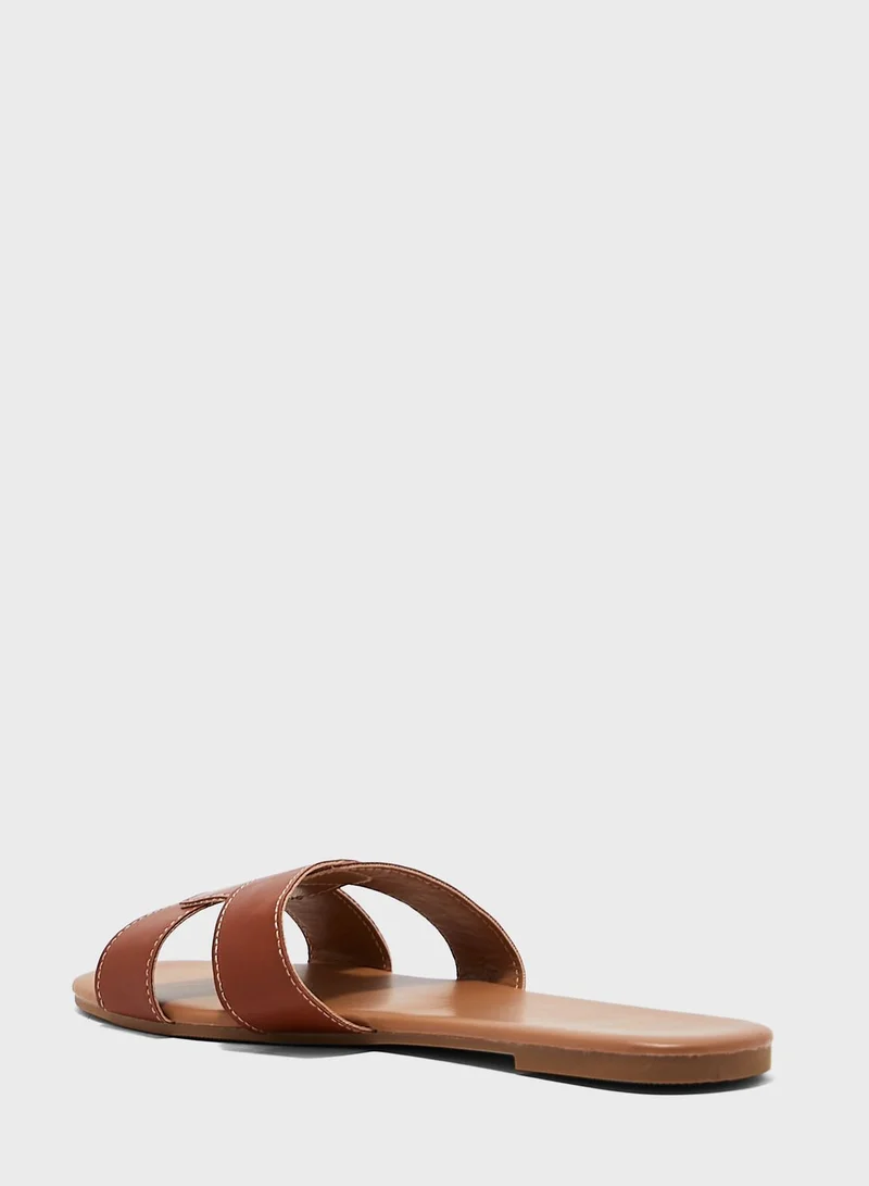 NEW LOOK Wide Fit Homie Flat Sandals