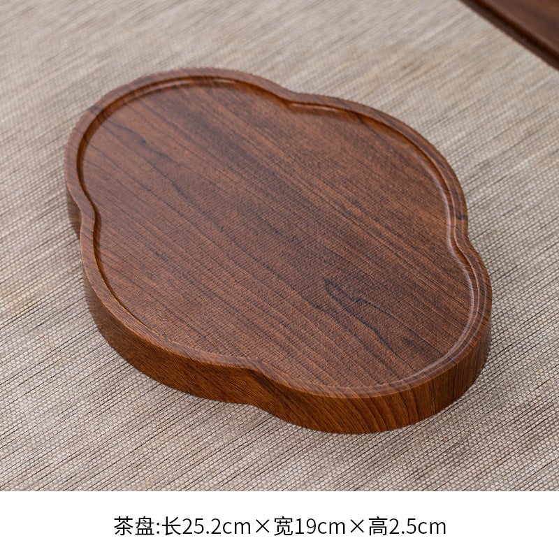 Tea Tray Household Small Tea Table Dry Bubble Tray Tea Tray Tea Set Tea Stretch Tea Sea Suit Kung Fu Tea Small Size - Image 5
