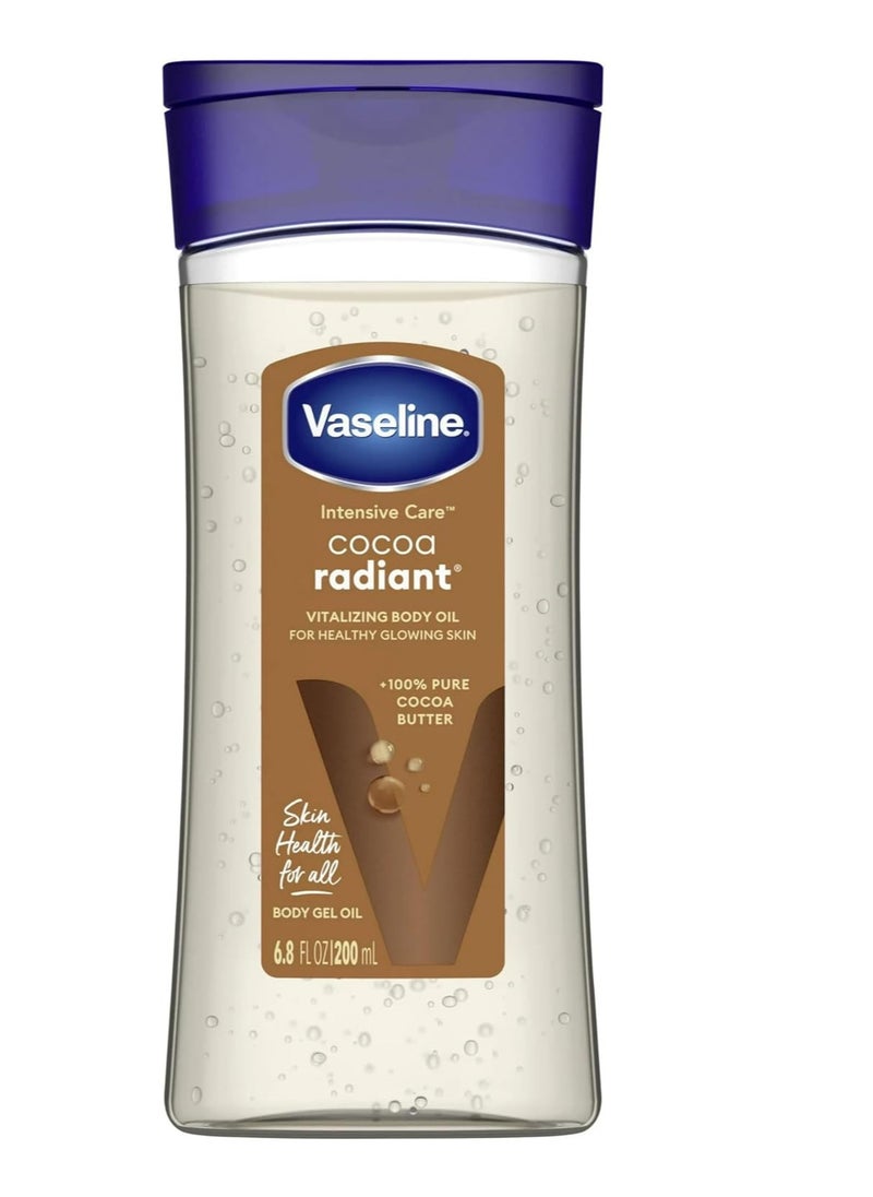 Vaseline - Intensive Care Body Gel Oil, Cocoa Radiant,200ml - Image 1