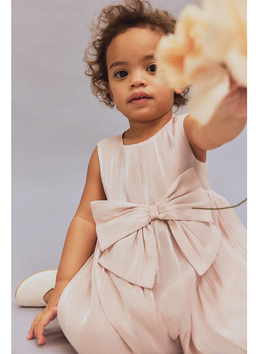 اتش اند ام Bow-Detail Organza Dress