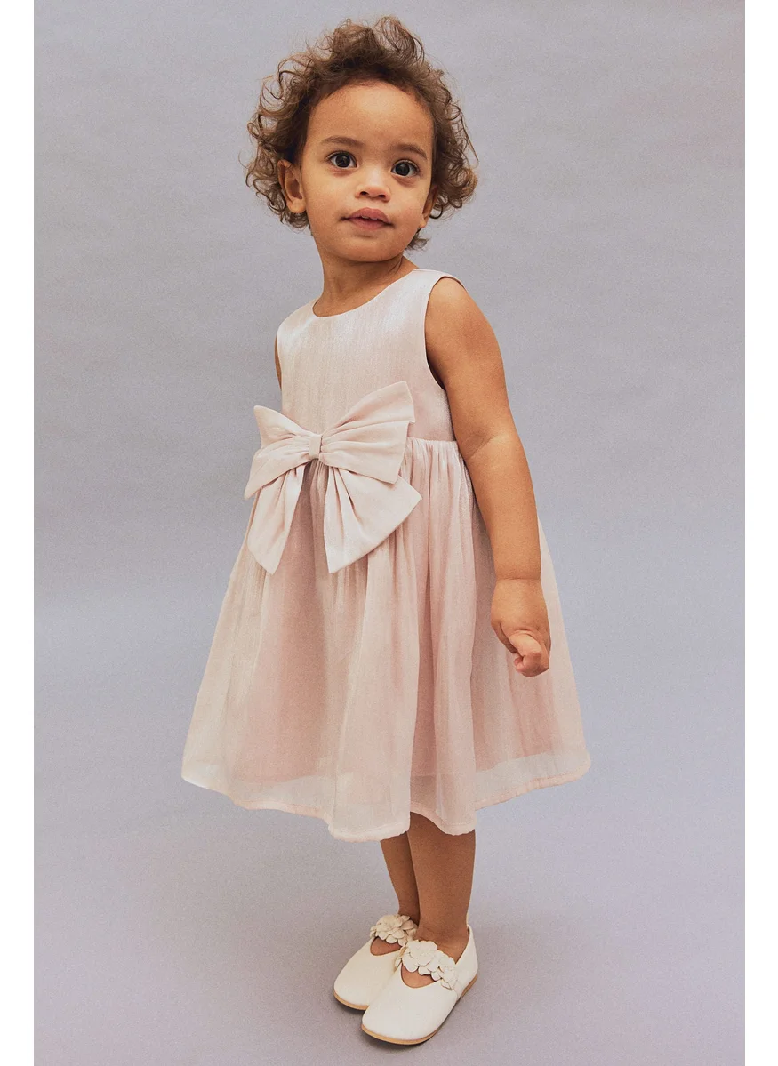 اتش اند ام Bow-Detail Organza Dress
