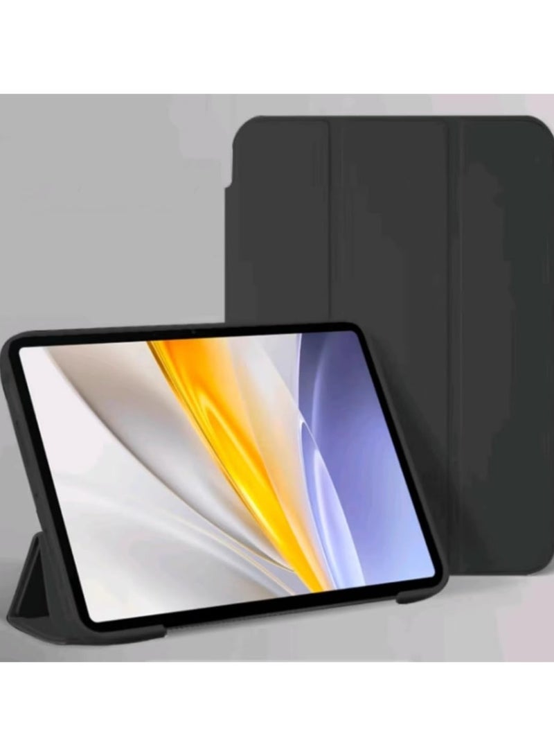 غطاء لوحي متوافق مع VIVO Pad SE 2025 مقاس 12.3 بوصة - تصميم PU جلدي نحيف مغناطيسي ذكي ثلاثي الطيات مع حامل