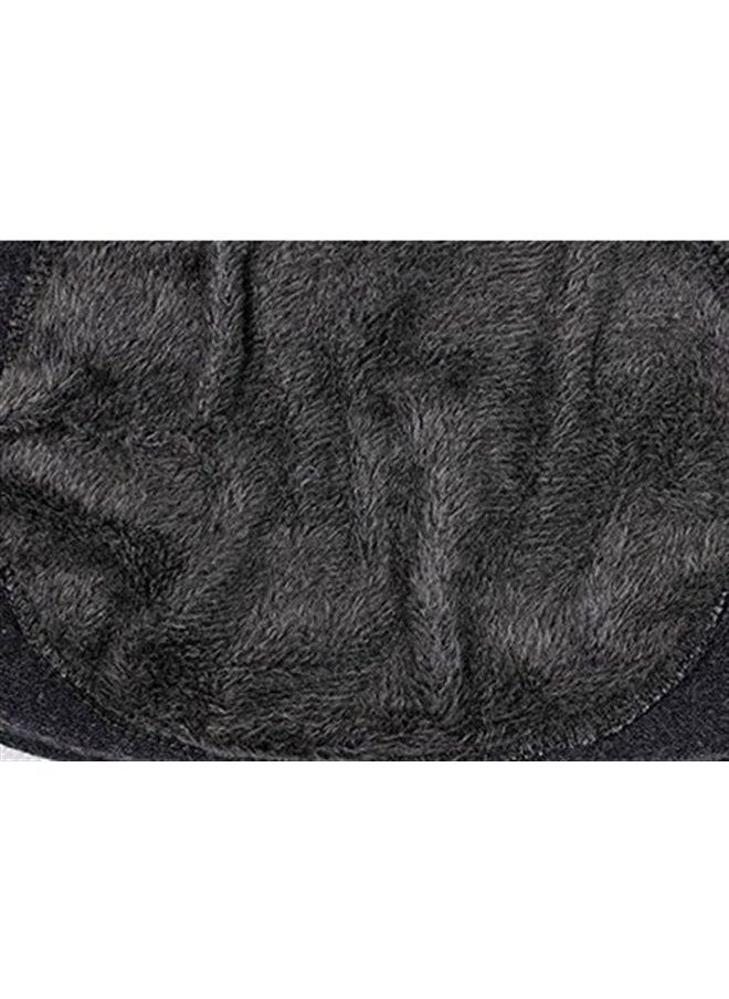 ericotry Unisex Winter Warm Thicken Cashmere Wool Knee Brace Support Pads Leg Warmers Thin Knee Sleeves for Men and Women Sports and Daily Wear (Dark Grey)  - Image 3