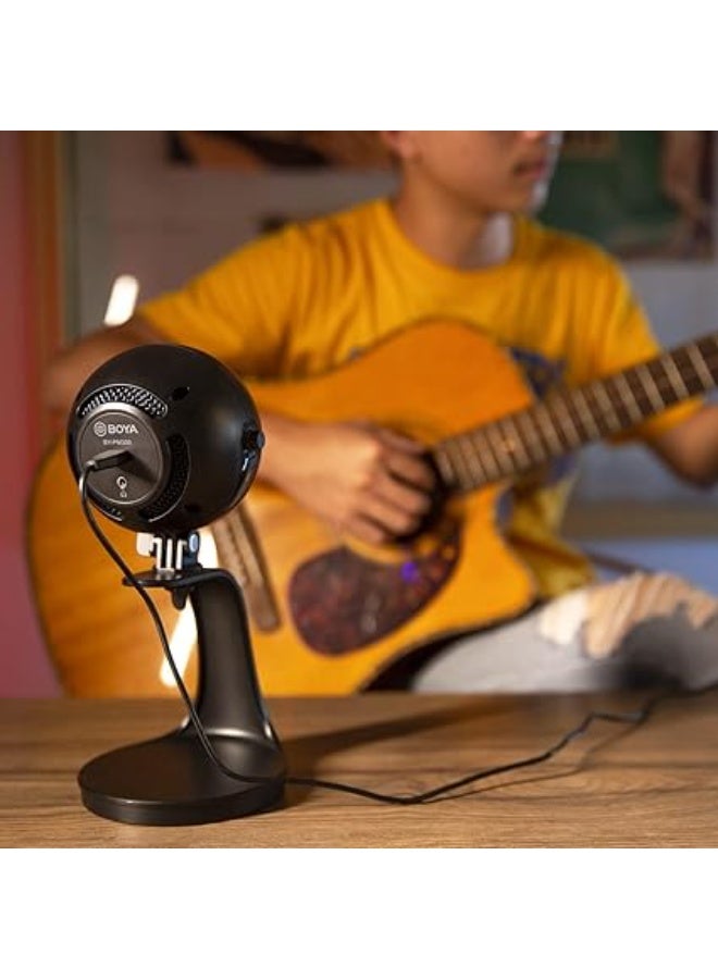 Boya USB Microphone - BY-PM300, Black, Hypercardioid - Image 3