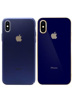 HICOOL 2Pack for iPhone X Case/ iPhone XS Case Shockproof Hard PC Electroplated Ultra Thin Back Cover 5.8 inch  - Image 2
