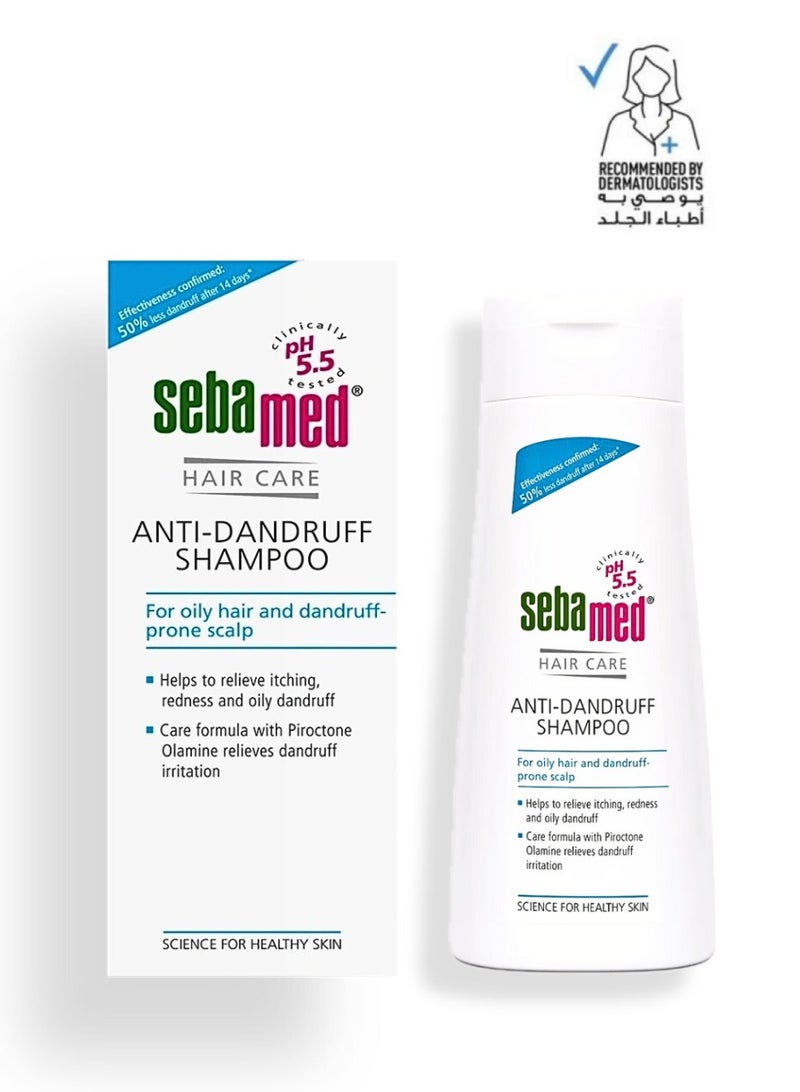 Sebamed Anti Dandruff Shampoo For oily hair and dandruff-prone scalp 200ml - Image 1