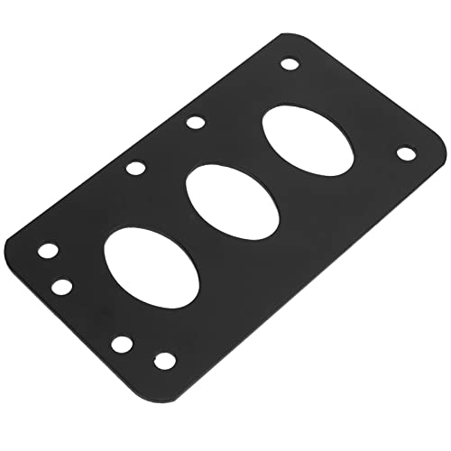 YOSOO Motorcycle Rear License Plate Bracket, Universal Motorcycle Brake Light Bracket Kit Side Mount Tag License Plate Holder Replacement for Iron 883 (Black) - Image 2