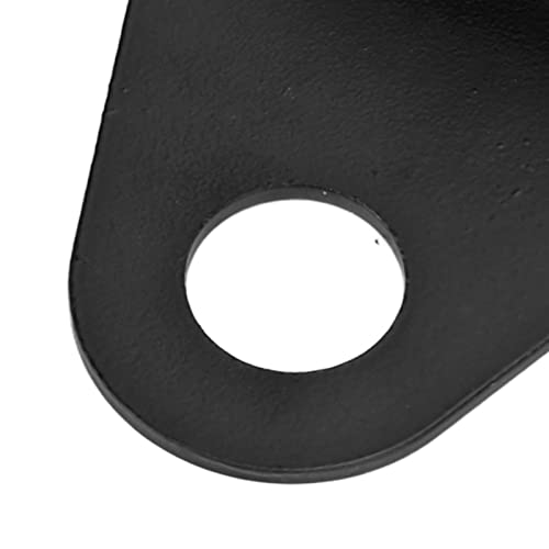 YOSOO Motorcycle Rear License Plate Bracket, Universal Motorcycle Brake Light Bracket Kit Side Mount Tag License Plate Holder Replacement for Iron 883 (Black) - Image 3