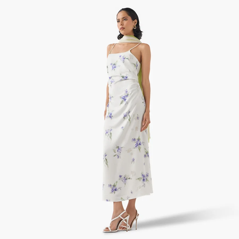 2Xtremz 2Xtremz Floral Print Strappy Dress
