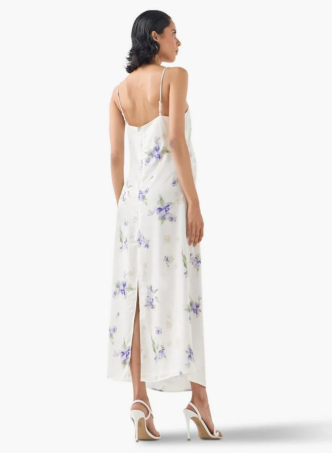 2Xtremz 2Xtremz Floral Print Strappy Dress