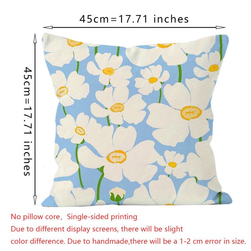 A Set of 45x45cm Beige Toned Minimalist Starfish Polyester Pillow Covers - Image 3