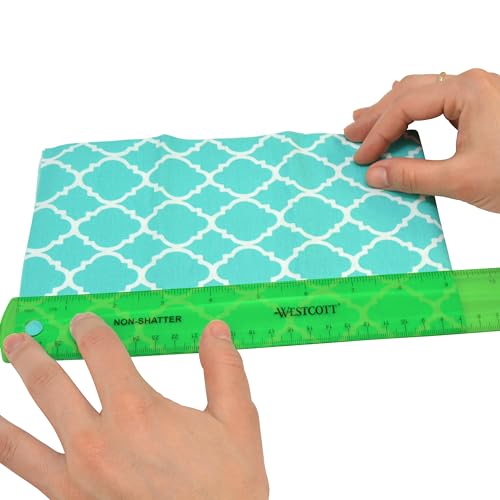 Westcott Shatterproof Ruler, 12-Inch, Green, 16012 - Image 2