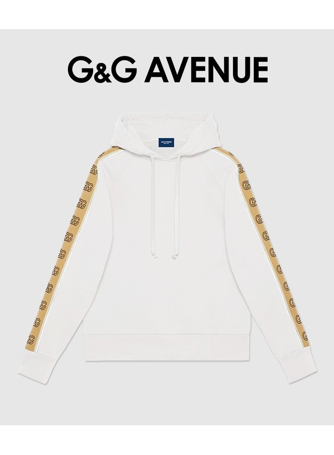 G&G AVENUE G&G AVENUE Men's hooded collar drawstring hoodie full zipper woven sports shirt casual hoodie top autumn and winter with pockets, soft and comfortable long sleeved jacket  - Image 1