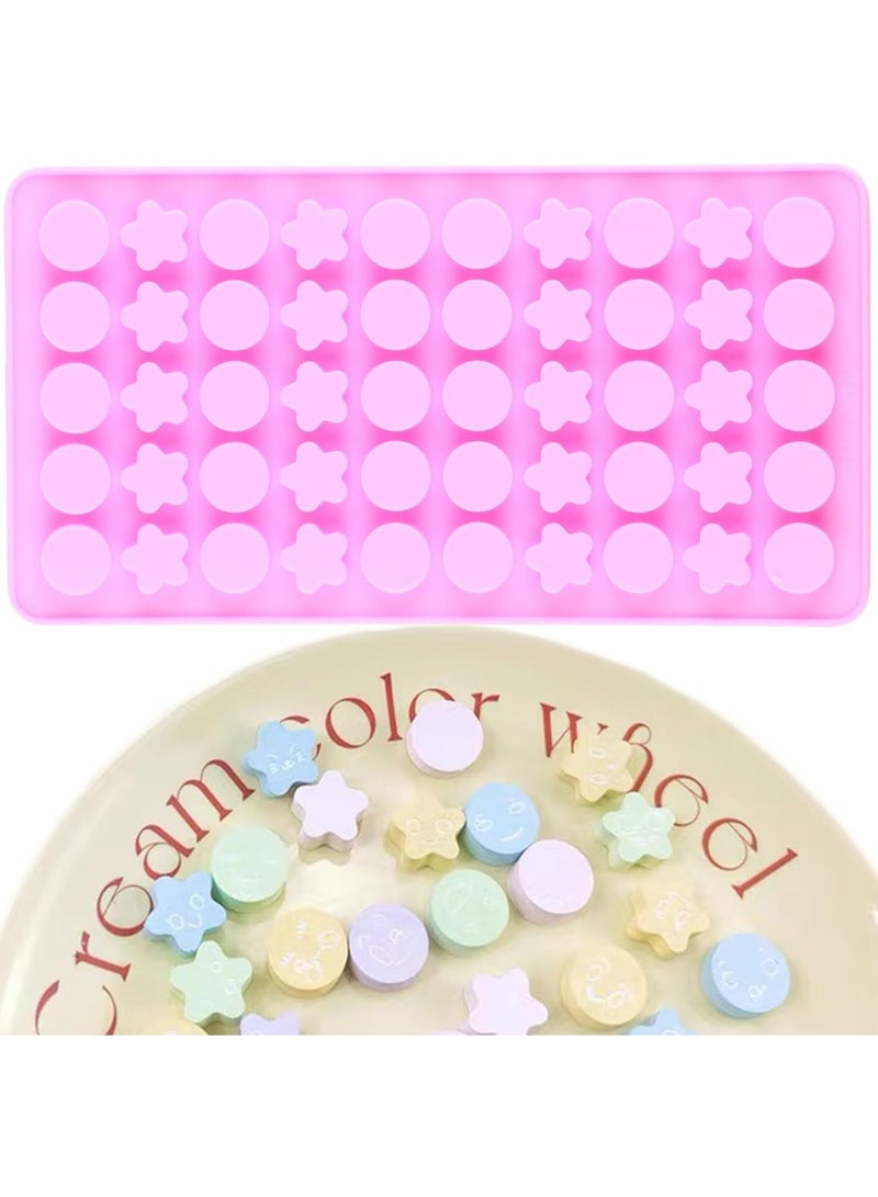 1pc Mini Silicone Ice Cube Trays Chocolate Mold Non-Stick Food Grade Silicone Molds Baking Mold Reusable Candy Mold.（Purple） - Image 4