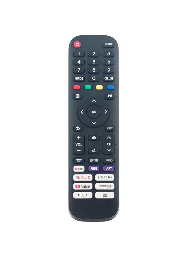HuHa - New Replacement for Replace Remote Control fit for Hisense Vidaa Smart TV 2020 32A45GV 40H5G 40A4GV 40A40GV 40A40GMV 40H55G 40A4HV 40A4070GMV - Image 1