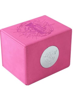 Cardfight Vanguard Nation'S Vault Premium Deck Box Holds Up To 50 Doublesleeved Cards Extra Drawer For Power Counters And Accessories Lyrical Monasterio Pink Color Made