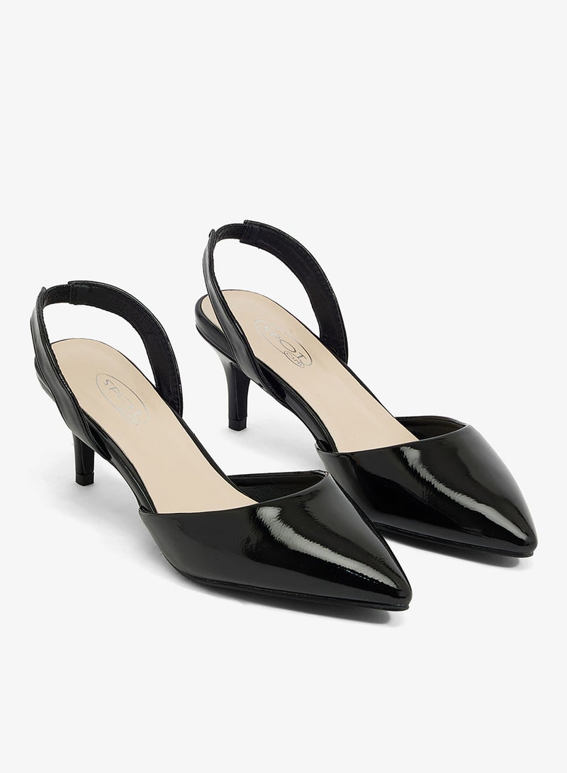 Spot-On Classic Sling-Back Pump - Image 4