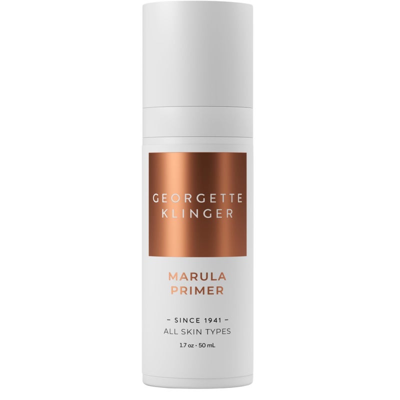 GEORGETTE KLINGER Marula Primer - Vitamin-Rich Hydrating & Gentle Moisturizer, Lightweight Instant Pore Minimizer, Long-Lasting Makeup Base, Smooth Application, Unclogs Pores & Fills Lines -1.7 oz by Georgette Klinger - Image 1