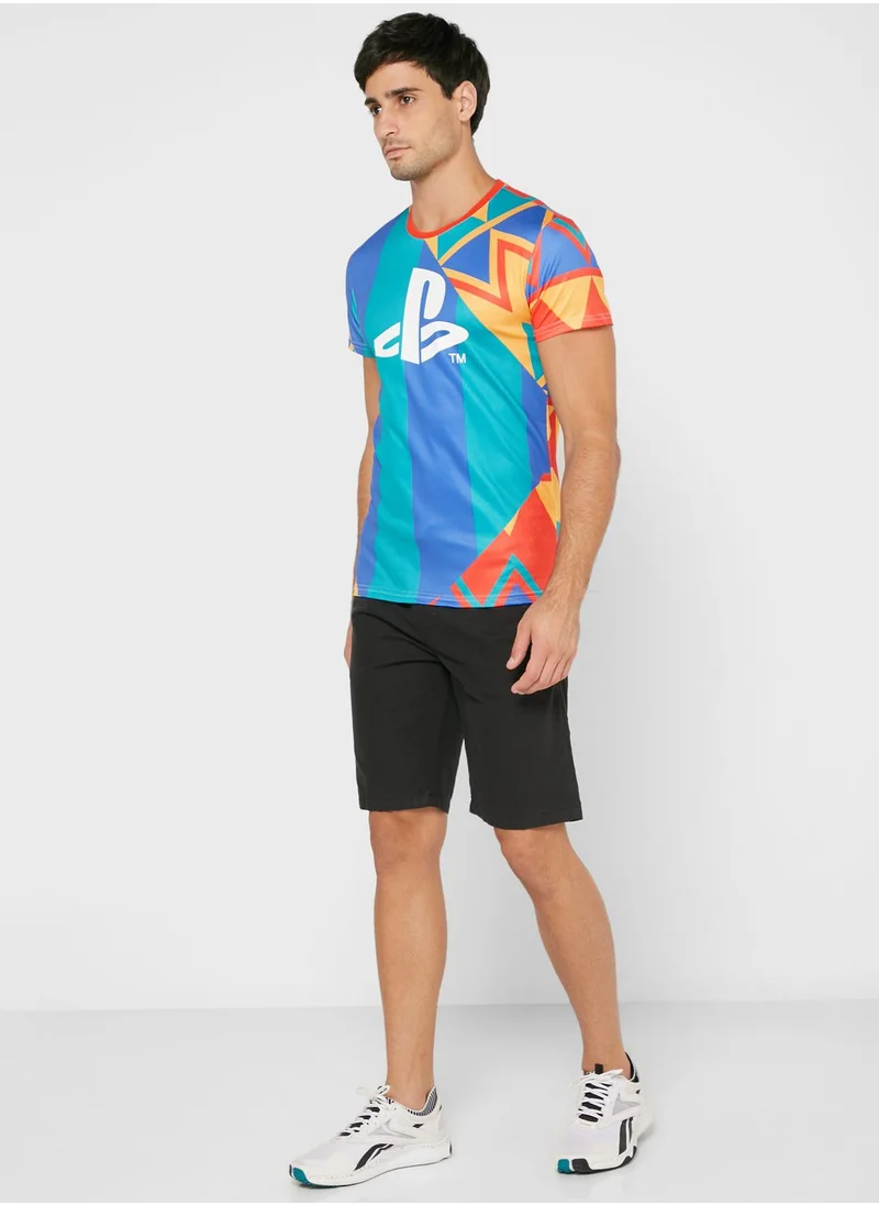 DIFUZED PlayStation Crew Neck T-Shirt