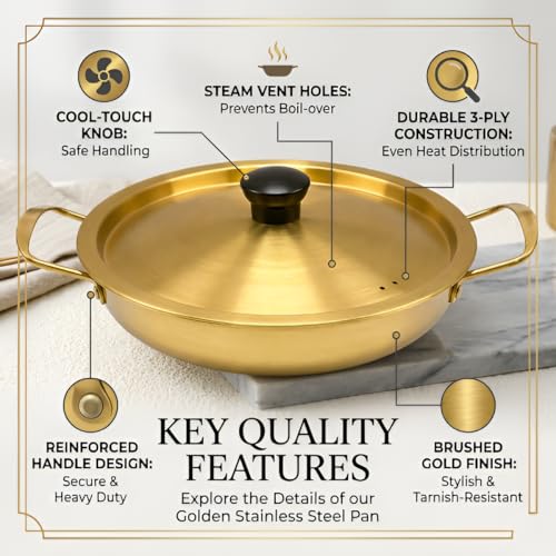 Alark Golden Noodle Pot - Image 3