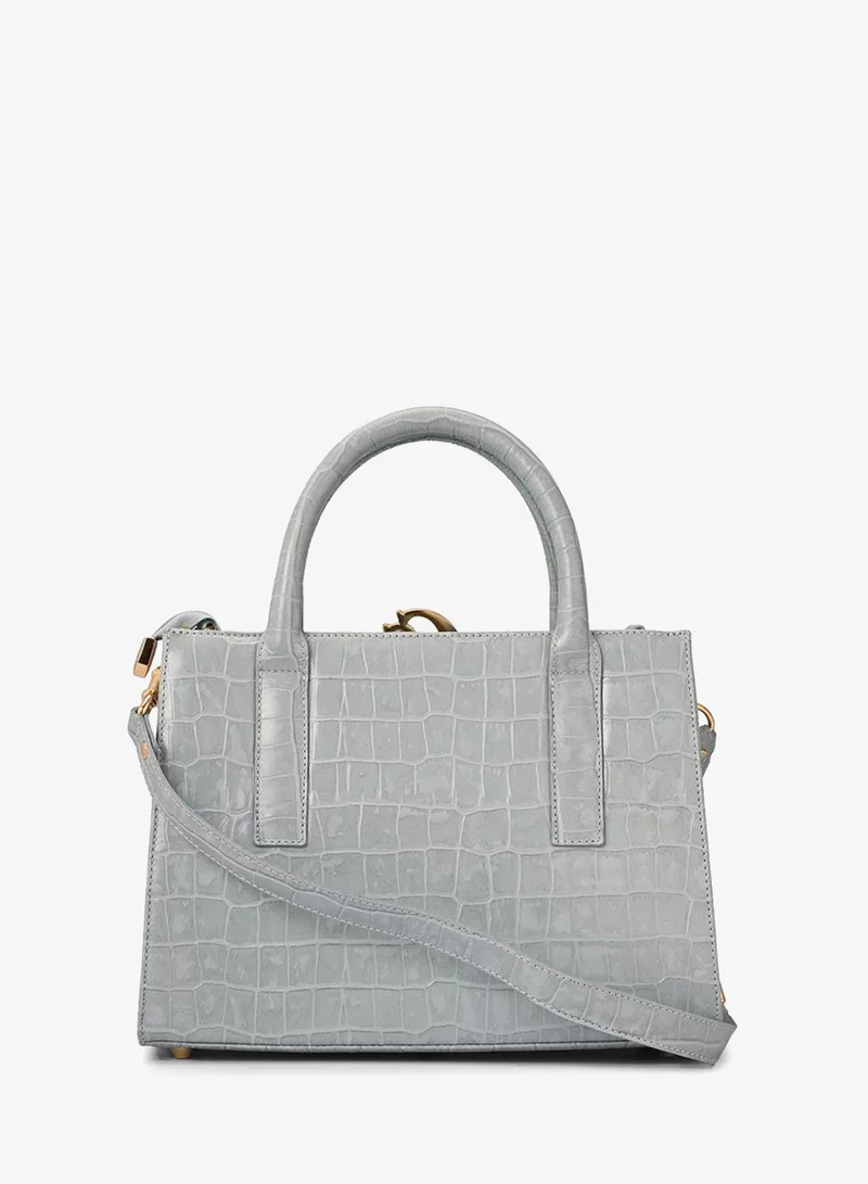 Carmen Steffens  Atlantic Blue Croco Tote Bag for Women | Best Price UAE