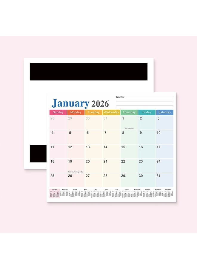 Lemon Magnetic Calendar for Fridge, 18 Months Wall Calendar Jan 2026 - Jun 2027, Refrigerator Calendar Suitable for Keeping Important Dates, Perfect for Organizing - Image 4
