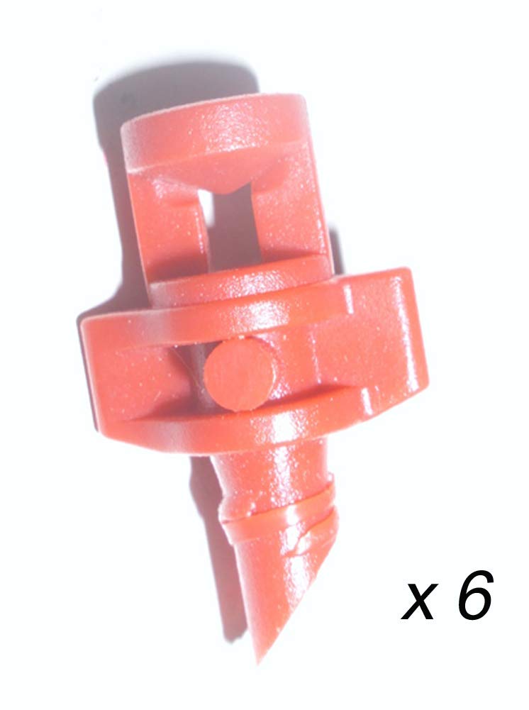 HORTIPOTS Clone Machine Spray Manifold Replacement with Extra 6 x 360 Degree Spray Nozzles for Cloning Machine 24 Site and 35 Site or DIY Aeroponic Cloners - Image 3