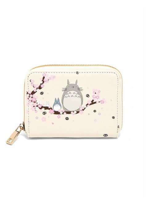 Studio Ghibli My Neighbor Totoro Sakura Mini Zipper Wallet