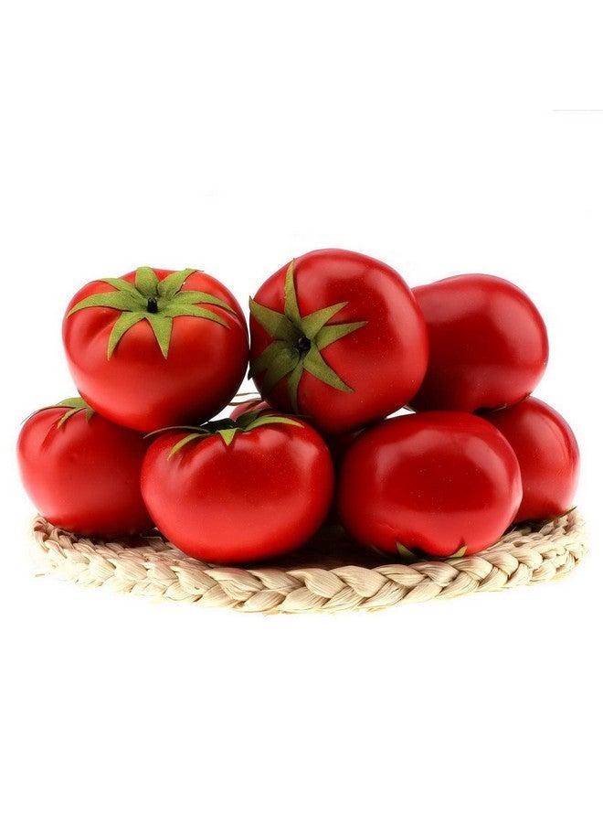 جريسورث 6 قطع من Gresorth محاكاة واقعية للطماطم والفواكه والخضروات المزيفة لتزيين المنزل والحفلات والمطبخ ولعبة الطعام - Image 5