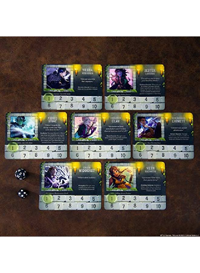 USAopoly Munchkin Critical Role Card Game ; Munchkin Game Featuring Critical Role Mighty Nein Campaign ; Officially Licensed Critical Role Card Game ; Familiar Members Characters & Guests - Image 3