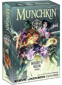 USAopoly Munchkin Critical Role Card Game ; Munchkin Game Featuring Critical Role Mighty Nein Campaign ; Officially Licensed Critical Role Card Game ; Familiar Members Characters & Guests  - Image 1