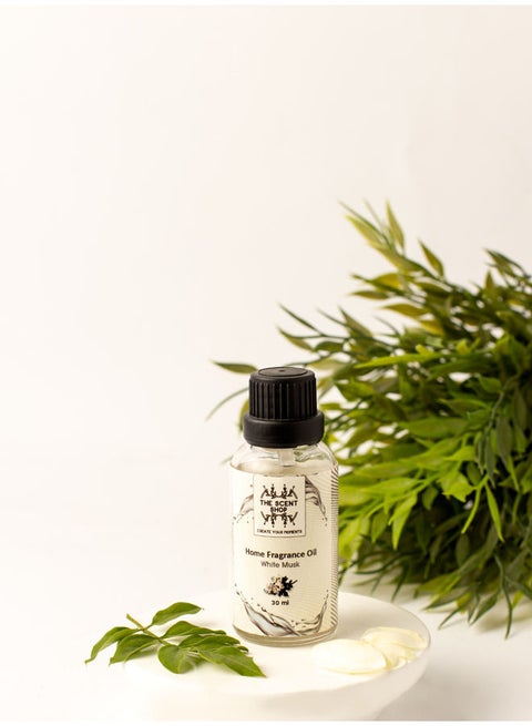 زيت عطر منزلي بالمسك الأبيض