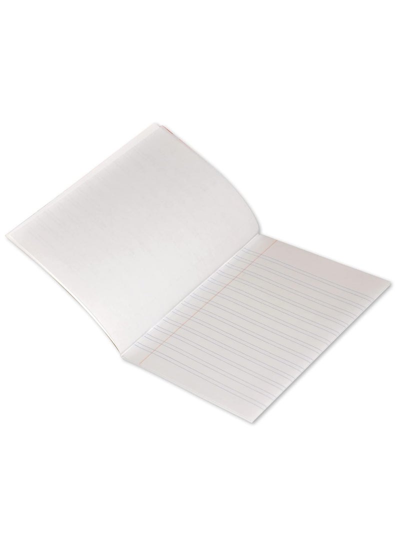 FIS - Exercise Book 80 Pages 2 Line Single Side - Plain Pack Of 12 FSEB2LP80N - Image 1