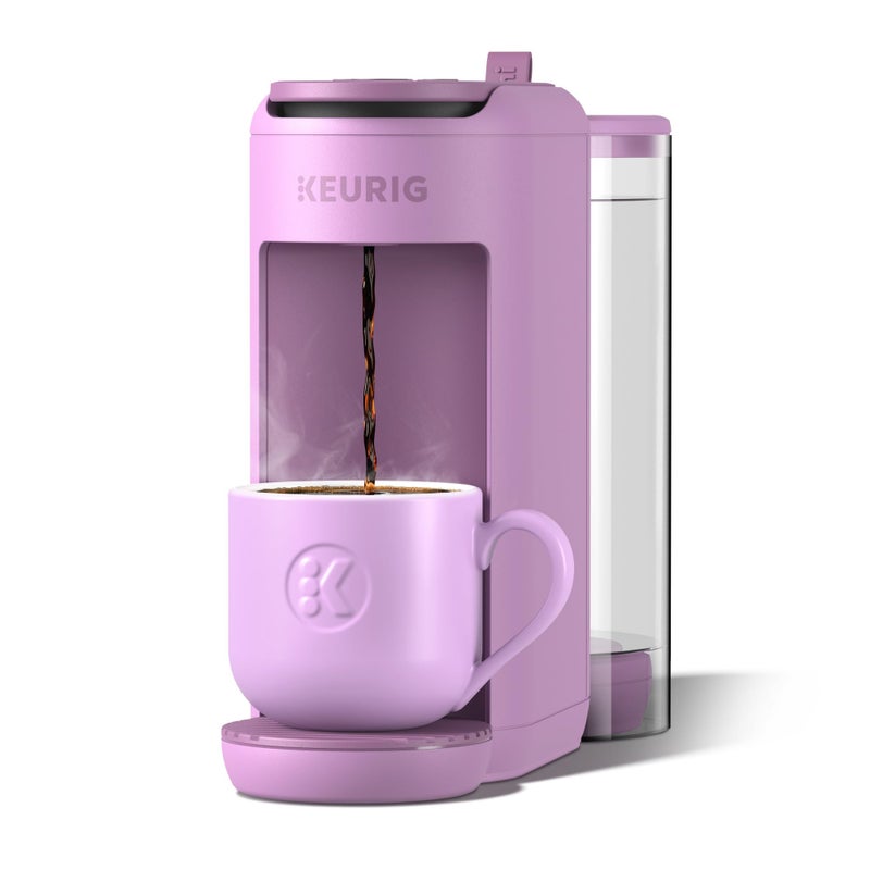 Keurig K-Mini Mate Plus Single-Serve K-Cup Pod Coffee Maker, Compact, 3 Cup Sizes, Brew Over Ice and Strong Button Features, 50 oz Removable Reservoir, Wild Orchid - Image 1