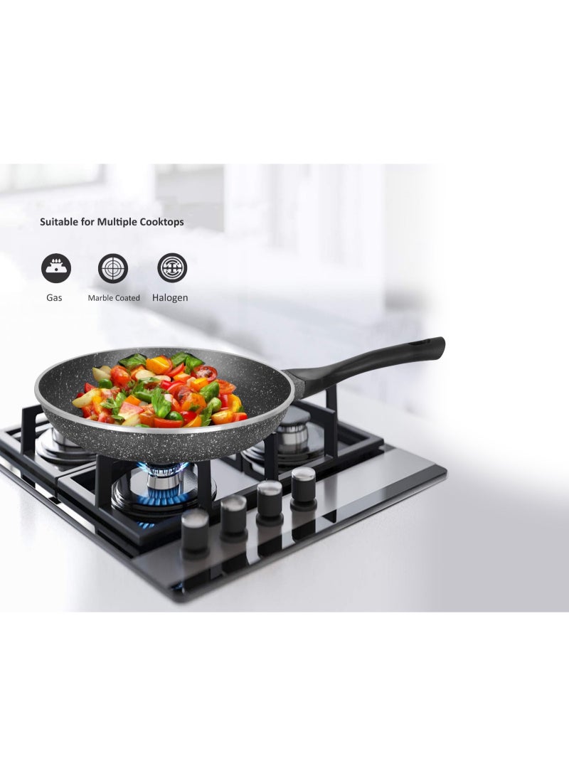 SONEX 1 Pc 28cm Mac Frying Pan – Premium Marble Coating with Soft Handle - Image 5