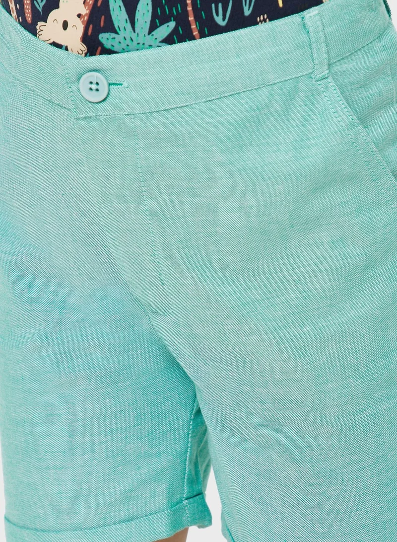 Pinata Boys Light Green Chino Shorts