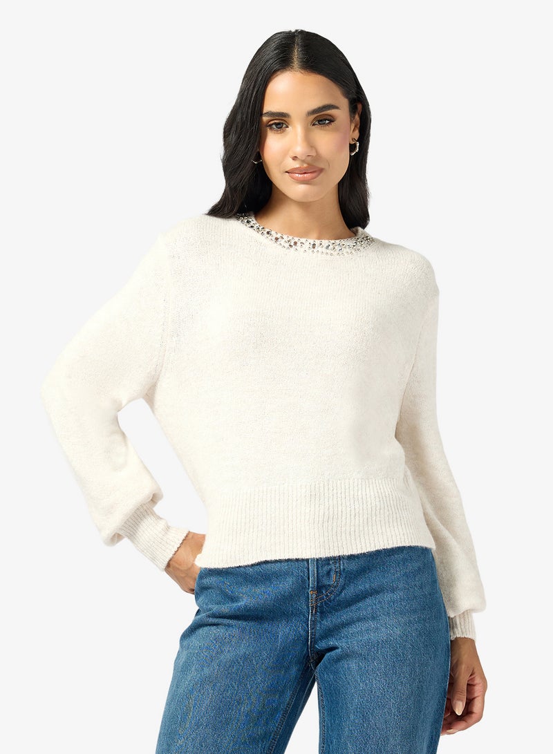 ONLY Onlelsa  Pull Over Knitted Sweater - Image 1