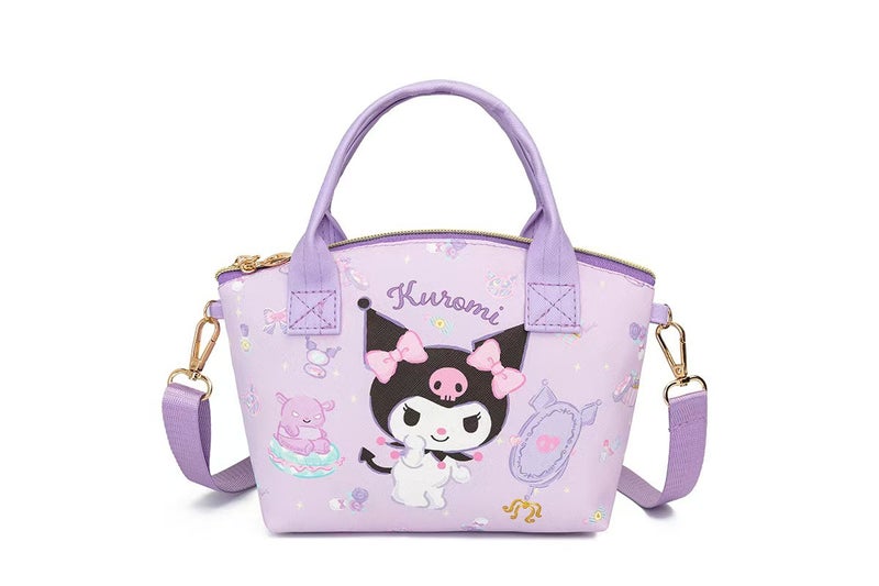 New Moe Funny Cartoon Children Leather Shoulder Bag Cosmetic Bag Crossbody Bag Handbag Small Bag Large Capacity Kulomi 