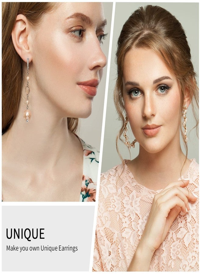 Waydress 500 Pcs 2 Inch Eye Pins for Jewelry Making Flat Head Pins 50 mm Brass Jewelry Making Supplies with Balls Earring Findings for Craft Bracelet Accessories(Gold, Silver, Bronze, White, Black) - Image 5